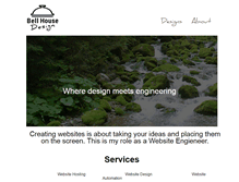 Tablet Screenshot of bellhousedesign.com